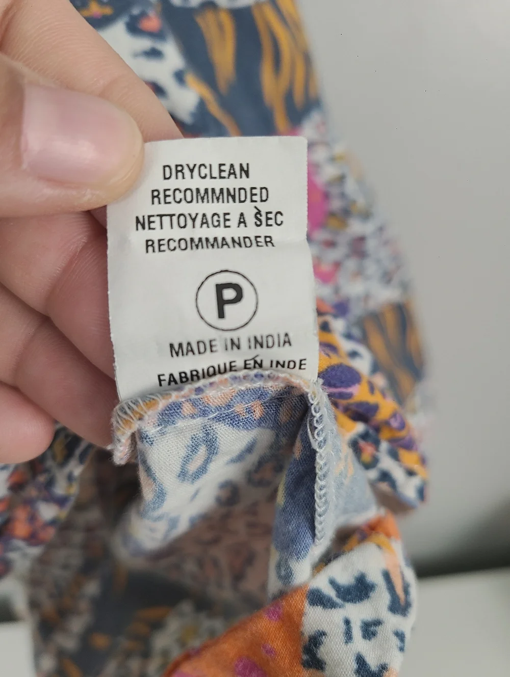 Anthropologie x Conditions Apply Multicolor Animal Tiger Tiered Tunic Dress XL - Picture 7 of 16